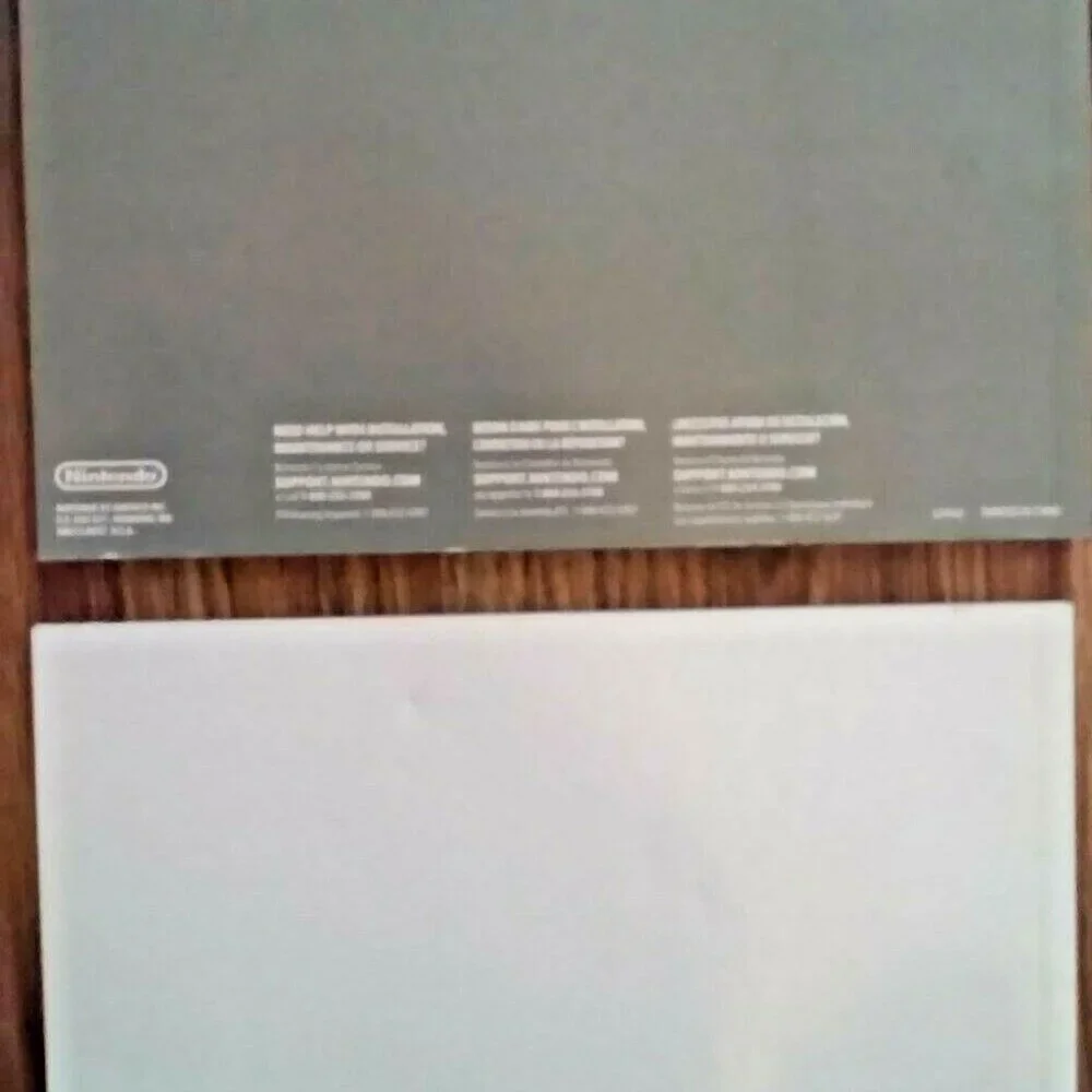 NEW Nintendo Wii Console Operations Manuals Set of 2 MANUALS ONLY NEW Unused